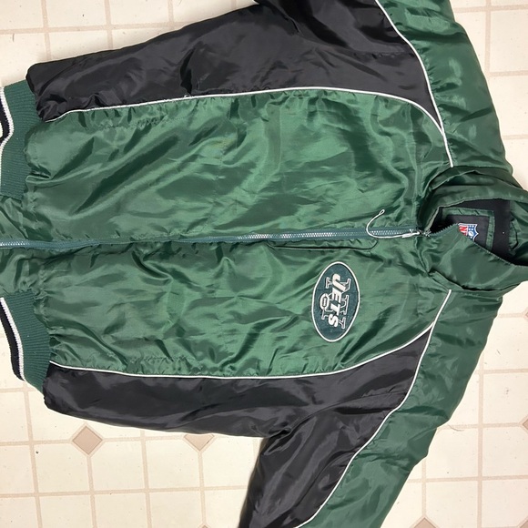 NFL Jets Coat Good Condition 2000s Large - Picture 2 of 6